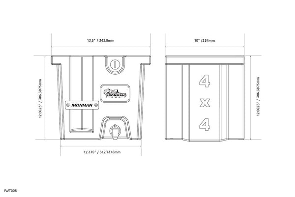 Hand Cleaning Station by Ironman 4x4 (MPN: IWT008)