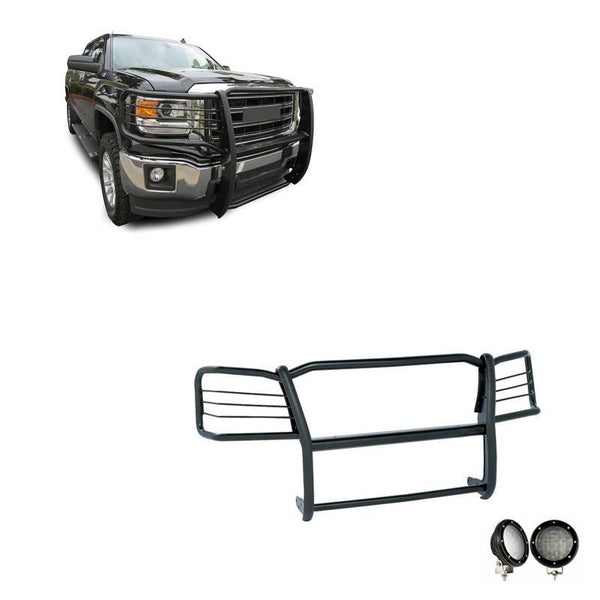 Black Horse Grille Guard Kit (MPN: 17GS12MA-PLFB)