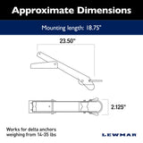 Lewmar Anchor Bow Roller (MPN: 66840009)
