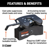 CURT A16 Fifth Wheel Trailer Hitch Head (MPN: 16520)