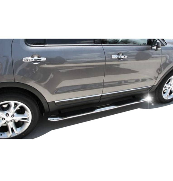 Black Horse Offroad Nerf Bar With Step Pads (MPN: 9B93904SS)