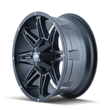 Mayhem Wheels 18 Inch Matte Black Wheel (MPN: 8090-8997MB18)