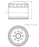 Sierra Marine Oil Filter Canister Style (MPN: 18-7824-2)