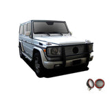 Black Horse Grille Guard Kit (MPN: PGBZA008A-PLFR)