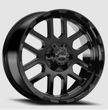 Torque Wheels 20 Inch Satin Black Wheel (MPN: TW408C-20903504-12)