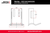 Body Armor 4x4 Bed Cargo Rack Cross Bar (MPN: TK-6126-CRSBAR)