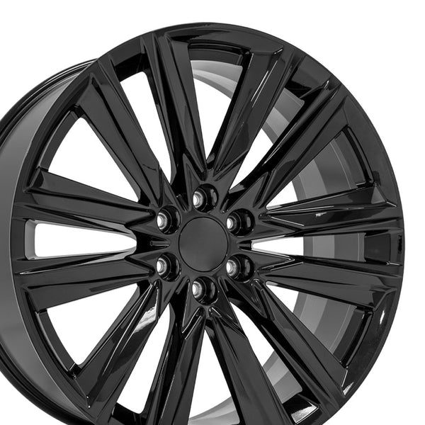 OE Wheels CA91 Gloss Black Wheel (MPN: CA91-24100-6550-28B)