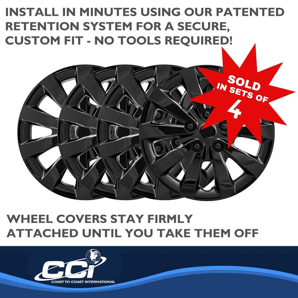 Coast To Coast Wheel Cover (MPN: IWC52116BLK)