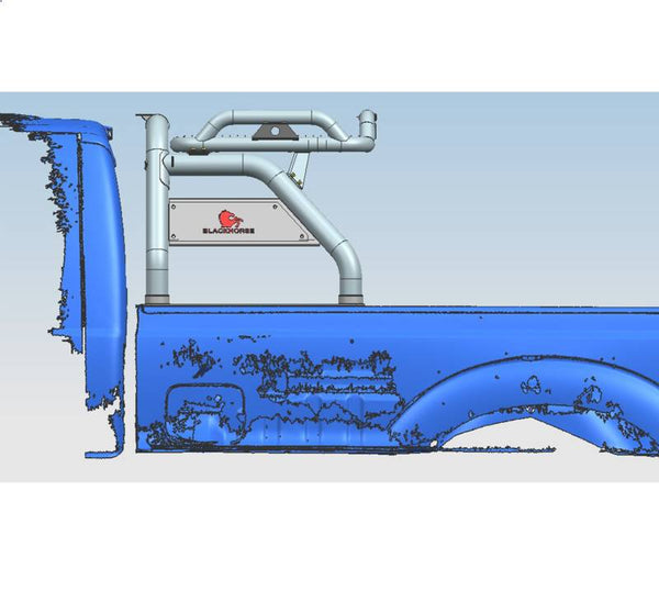 Black Horse Off Road Truck Bed Bar (MPN: RB-BA15B)