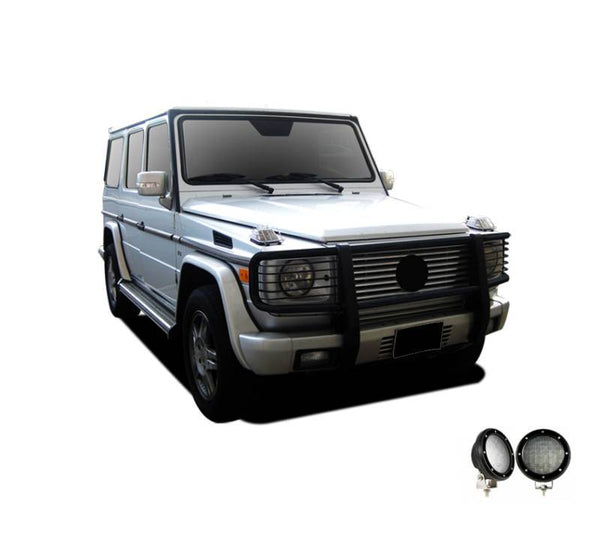 Black Horse Grille Guard Kit (MPN: PGBZA008A-PLFB)