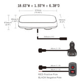 BUILTBRIGHT Warning Light (MPN: BB6001B)