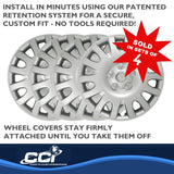 Coast To Coast 16 Inch Wheel Cover Set (MPN: IWCB883916S)