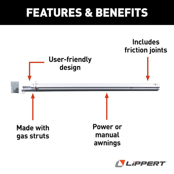 Lippert Components Solera Awning Arm (MPN: 281152)