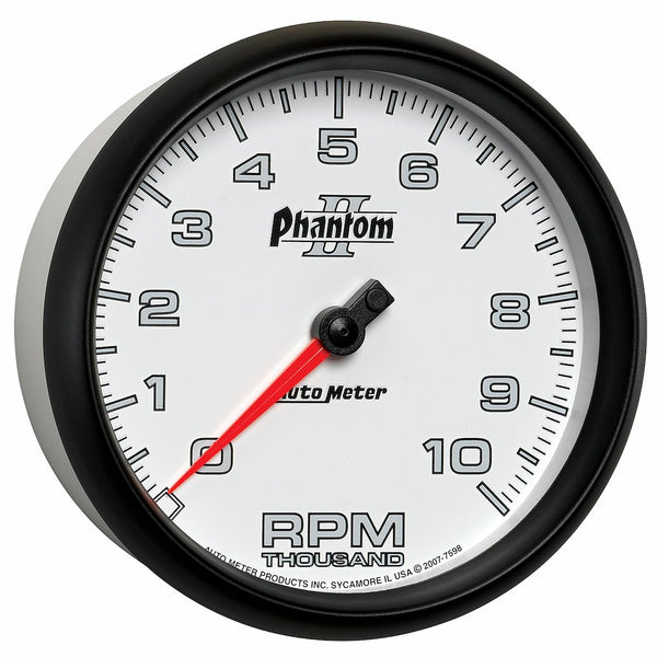 AutoMeter Phantom II 5 Inch Tachometer (MPN: 7598)