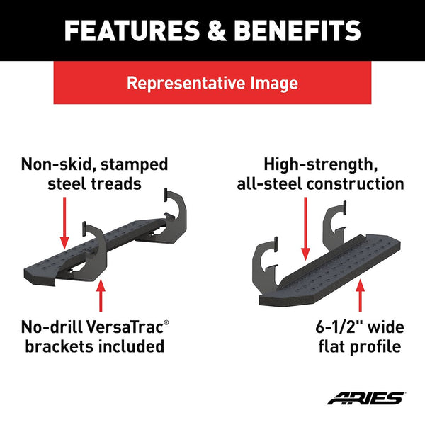 Aries RidgeStep Running Board (MPN: 2055516)