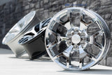 OE Wheels CV92 Chrome Replica Wheel (MPN: CV92-20090-6550-27C)