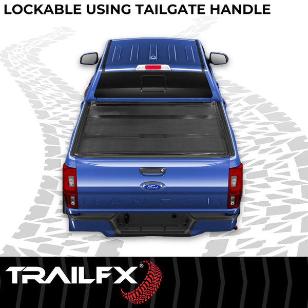 TrailFX Premium Flush Tri-Fold Tonneau Cover (MPN: TFX3707)
