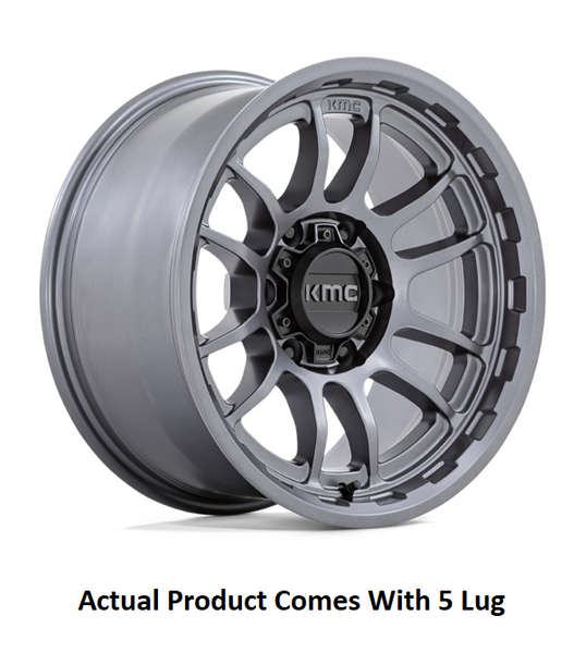 KMC Wheels KM727 Wrath 17 Inch Wheel (MPN: KM727AX17855010N)