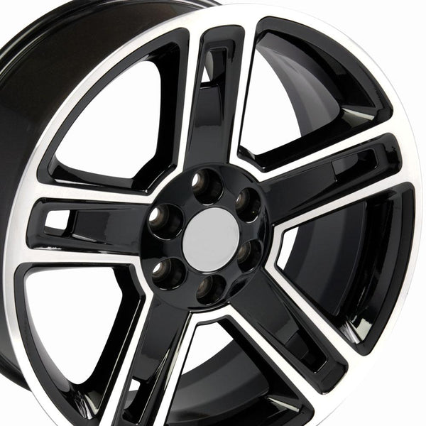OE Wheels CV74B 22 Inch Aluminum Wheel (MPN: CV74B-22090-6550-24MB)