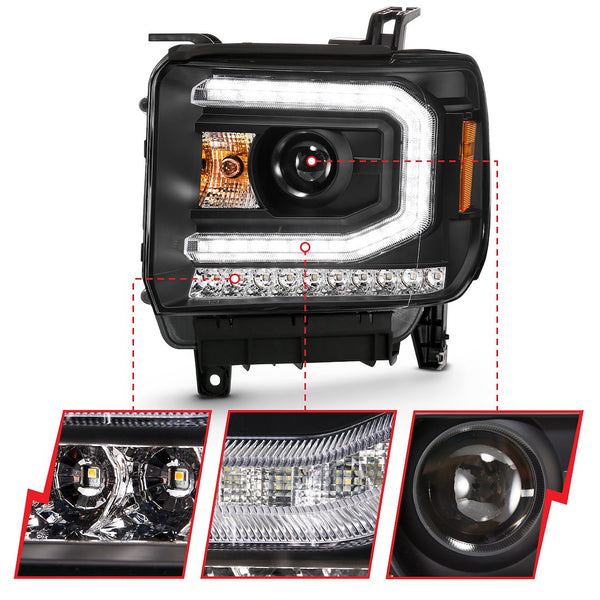 AnzoUSA Headlight Assembly (MPN: 111485)