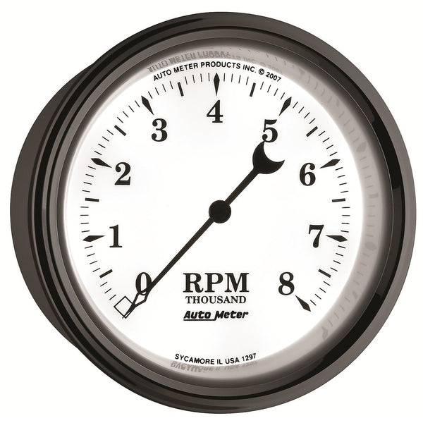 AutoMeter Old Tyme White II Tachometer (MPN: 1297)