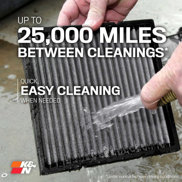 K&N Washable Cabin Air Filter (MPN: VF2086)
