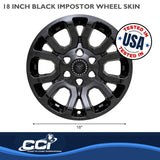 Coast To Coast Wheel Skin (MPN: IWCIMP404BLK)