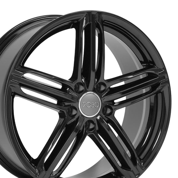 OE Wheels AU12 Gloss Black Wheel (MPN: AU12-18080-5112-45B)