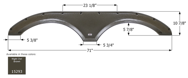 Icon Fender Skirt for Forest River Crusader (MPN: 15293)