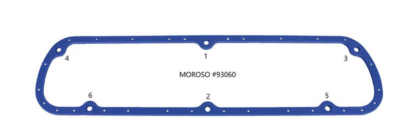 Moroso Performance Valve Cover Gasket (MPN: 93060)