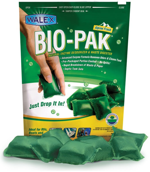 Walex Bio-Pak Waste Holding Tank Treatment (MPN: BIOPPBG)