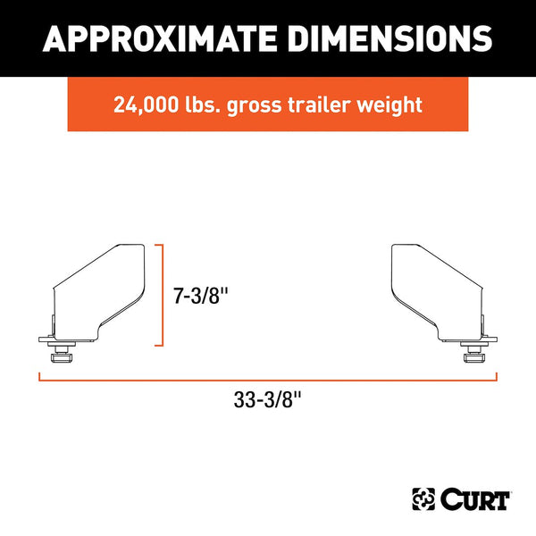 CURT Fifth Wheel Trailer Hitch Head Support (MPN: 16017)