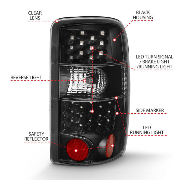 AnzoUSA Tail Light Assembly (MPN: 311298)