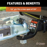 Curt Trailer Coupler Lock (MPN: 23521)