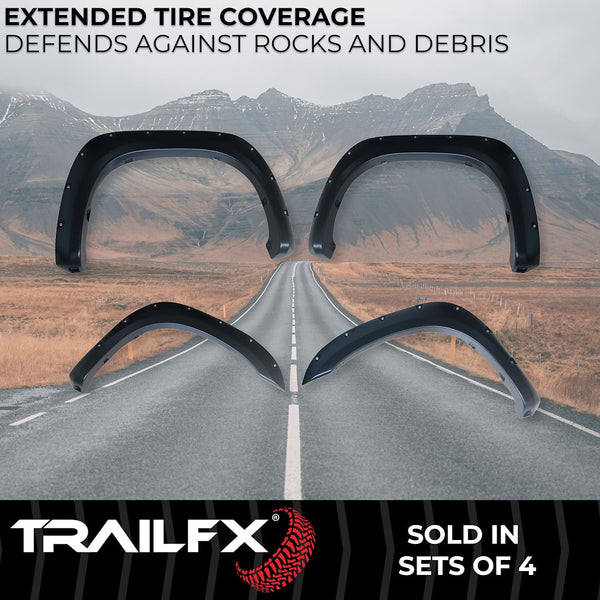 TrailFX Fender Flares (MPN: TFT3001S)