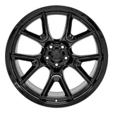 OE Wheels DG21 Gloss Black Wheel (MPN: DG21-20110-5115-3B)