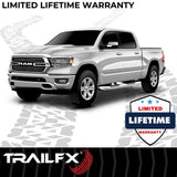 TrailFX Nerf Bar 4 Inch Oval Tube Side Steps (MPN: A1012S)