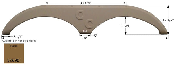 Icon Fender Skirt (MPN: 12690)