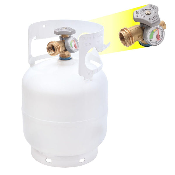 Flame King Propane Tank (MPN: YSN5LB-GAUGE)
