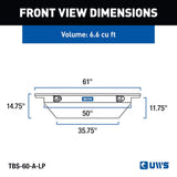 UWS Crossover Truck Tool Box (MPN: EC10191)