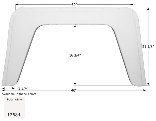 Icon Fender Skirt (MPN: 12684)