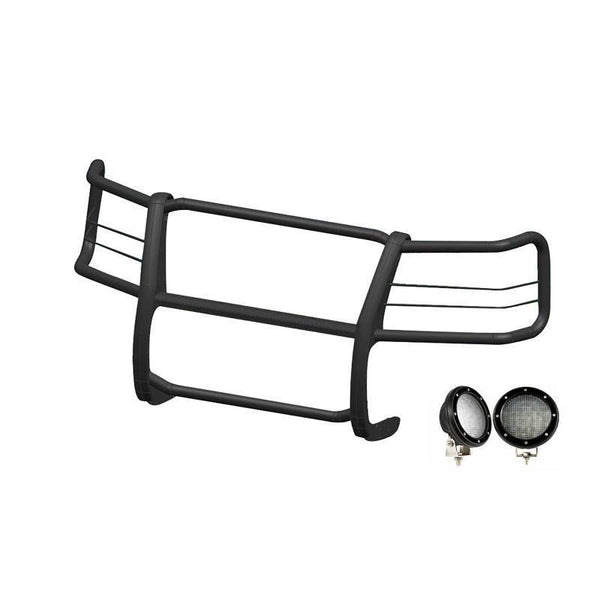 Black Horse Grille Guard Kit (MPN: 17GV02MA-PLFB)