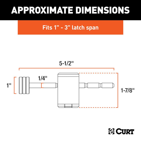 Curt Trailer Coupler Lock (MPN: 23503)