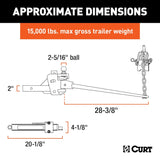 CURT Weight Distribution Hitch (MPN: 17422)