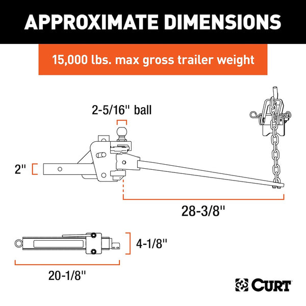 CURT Weight Distribution Hitch (MPN: 17422)