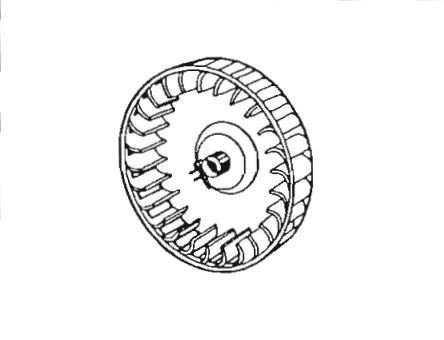 Suburban Furnace Combustion Wheel (MPN: 350110)