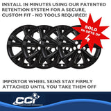 Coast To Coast Impostor Wheel Skin (MPN: IWCIMP461BLK)