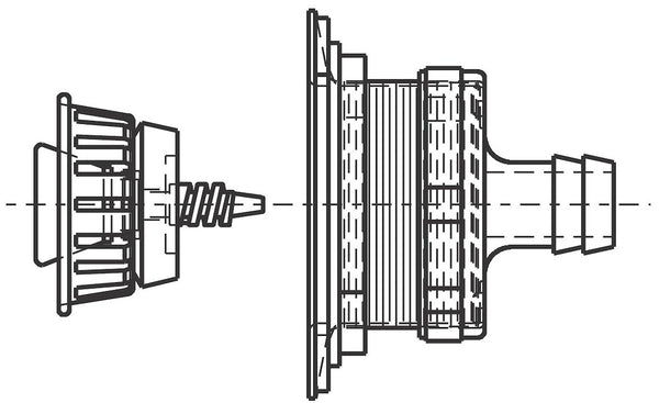 Sea-Dog Sink Drain Assembly (MPN: 517526-1)