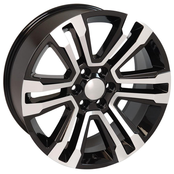 OE Wheels CV44 Aluminum Wheel (MPN: CV44-22090-6550-24MB)