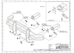 Ranch Hand Legend Grille Guard (MPN: GGG99HBL1)